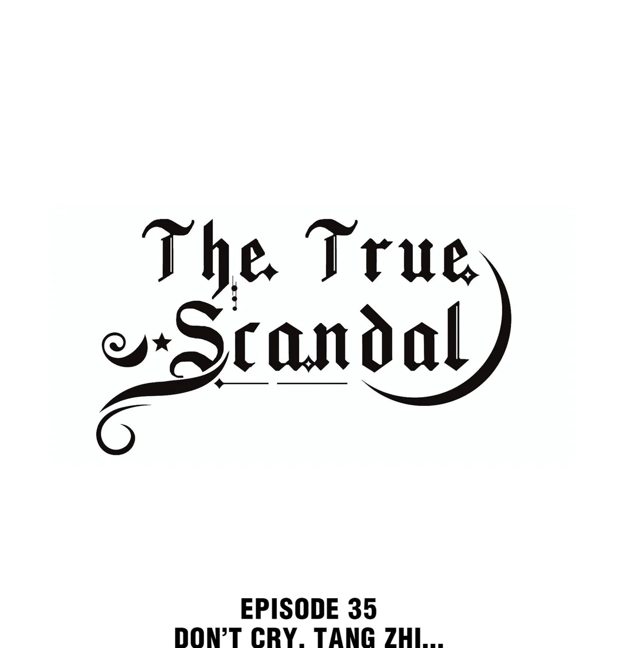 The True Scandal Chapter 35 Online - página 1