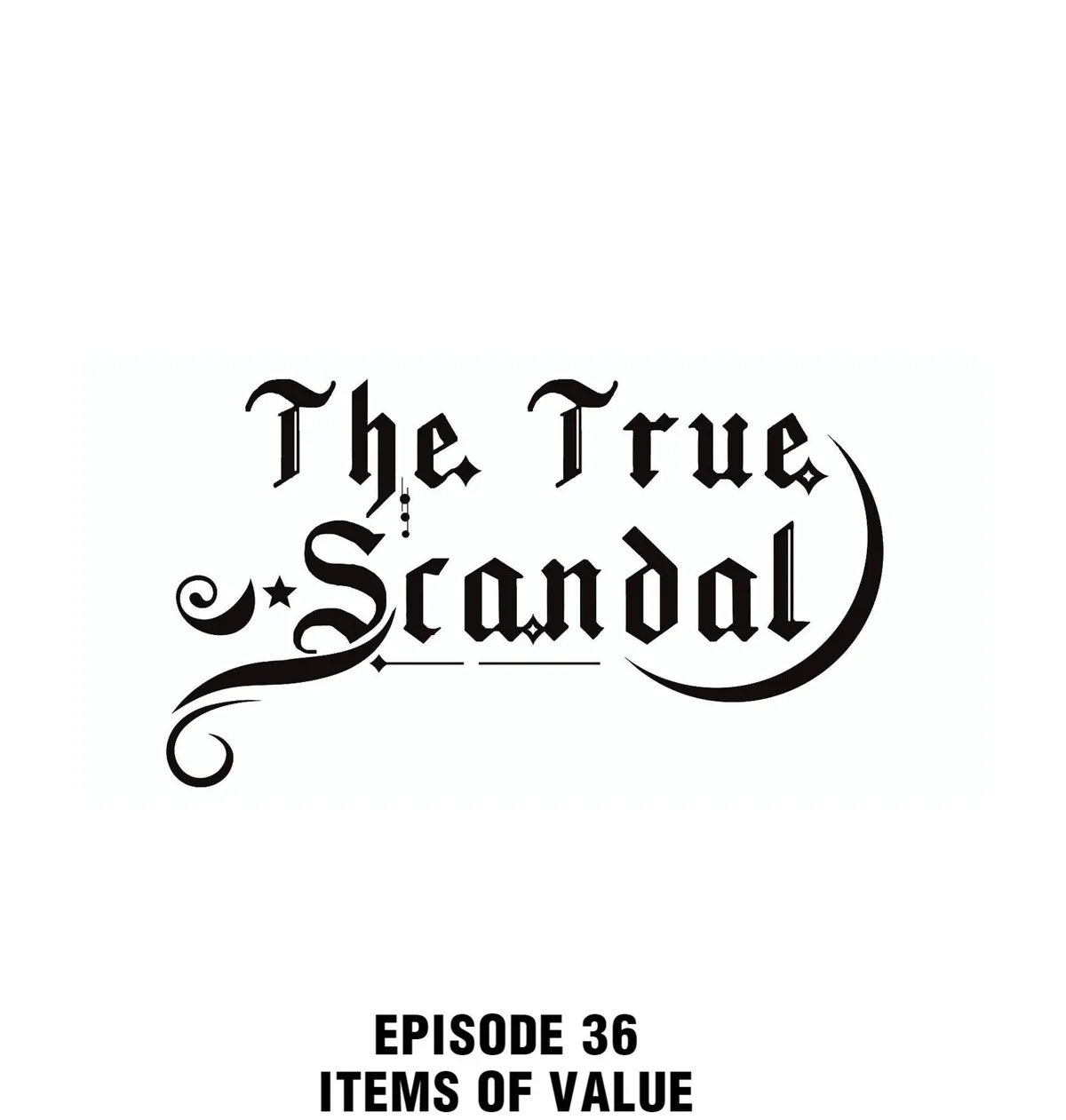 The True Scandal Chapter 36 Online - página 1