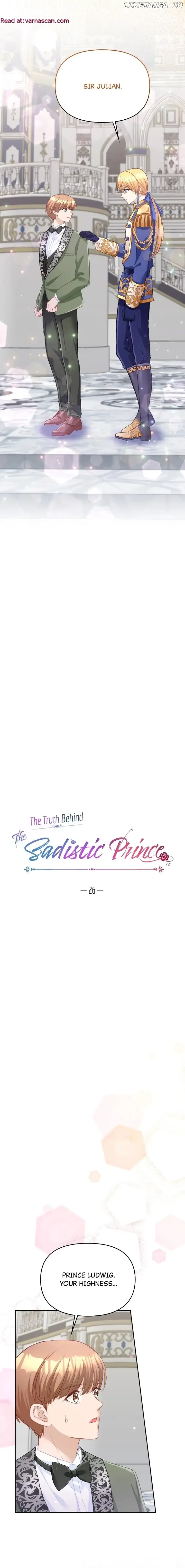 The Truth Behind the Sadistic Prince Chapter 26 Online - página 3