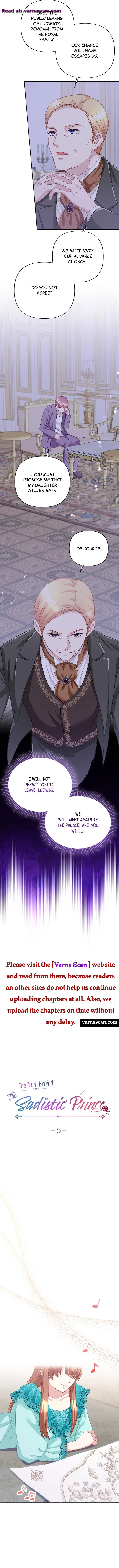 The Truth Behind the Sadistic Prince Chapter 35 Online - página 3