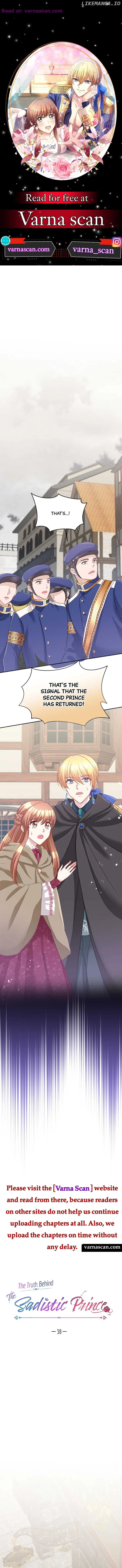 The Truth Behind the Sadistic Prince Chapter 38 Online - página 2