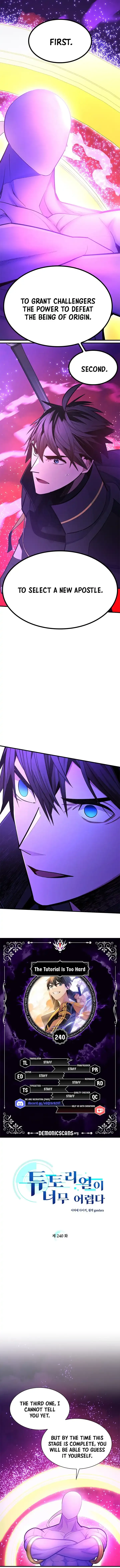 The Tutorial is Too Hard Chapter 240 Online - página 1