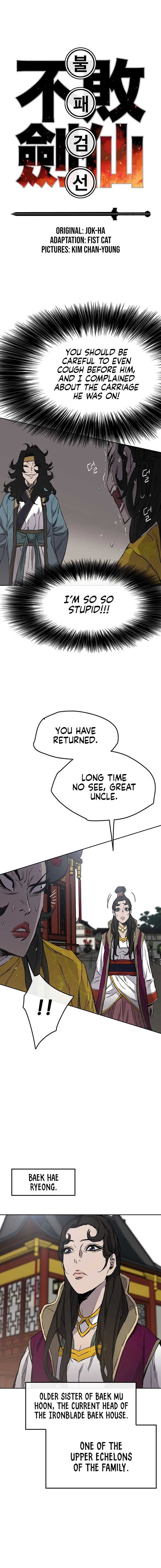 The Undefeatable Swordsman Chapter 42 Online - página 2