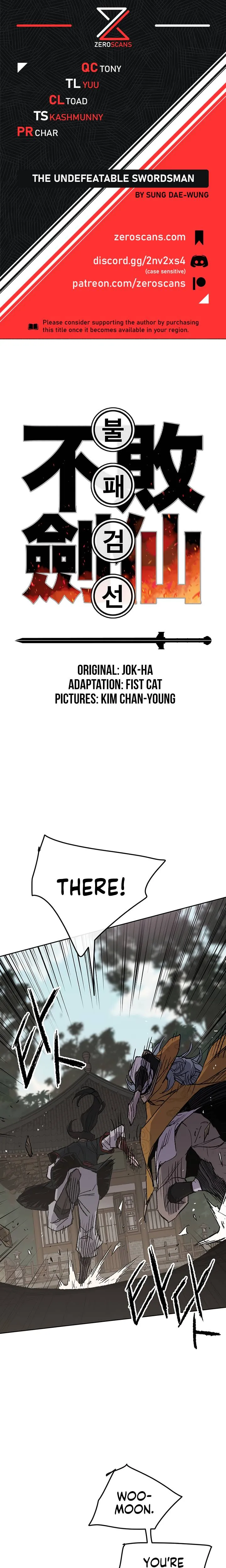 The Undefeatable Swordsman Chapter 75 Online - página 1