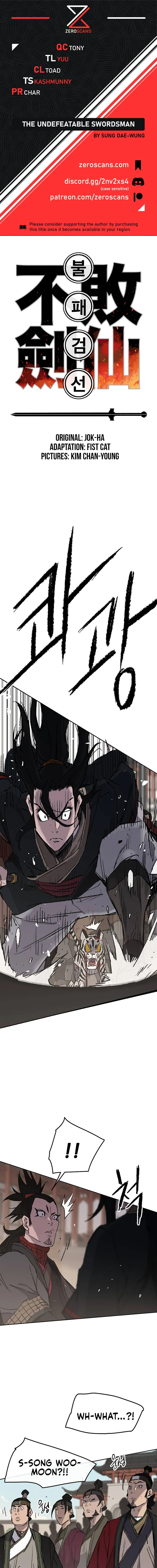 The Undefeatable Swordsman Chapter 77 Online - página 1