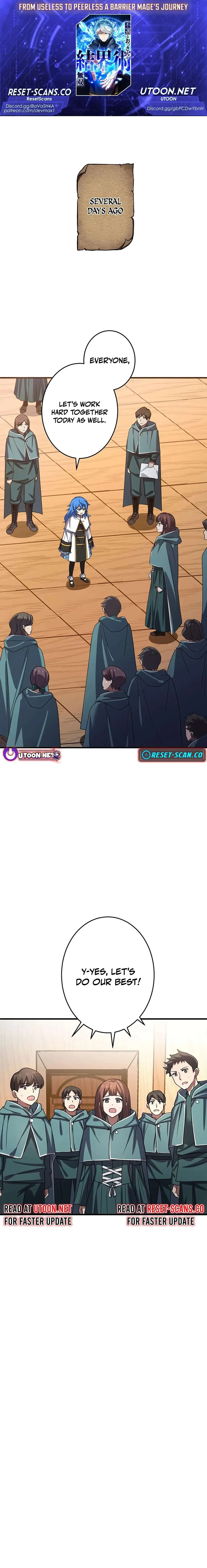 The Unfortunate Old Man’s Unsurpassable Barrier Magic Chapter 10 Online - página 1