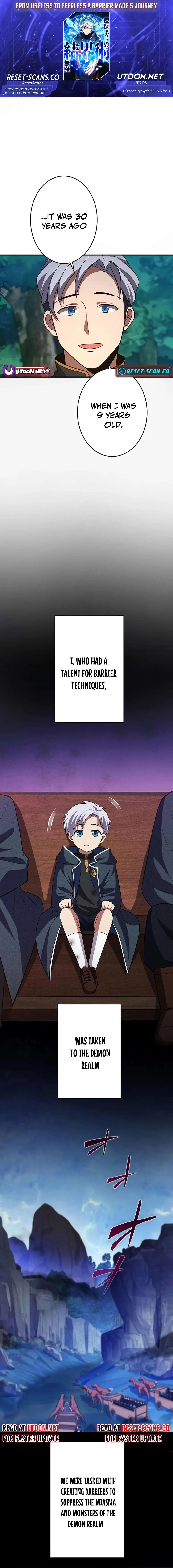The Unfortunate Old Man’s Unsurpassable Barrier Magic Chapter 12 Online - página 1