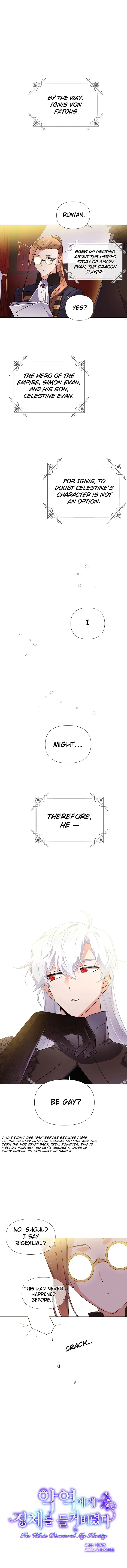 The Villain Discovered My Identity Chapter 50 Online - página 1