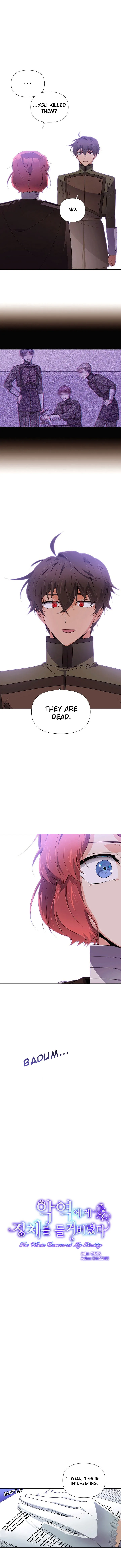 The Villain Discovered My Identity Chapter 51 Online - página 1