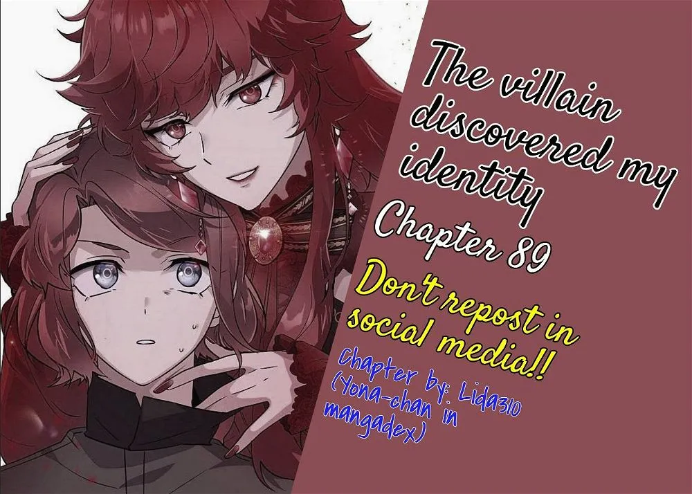 The Villain Discovered My Identity Chapter 89 Online - página 1