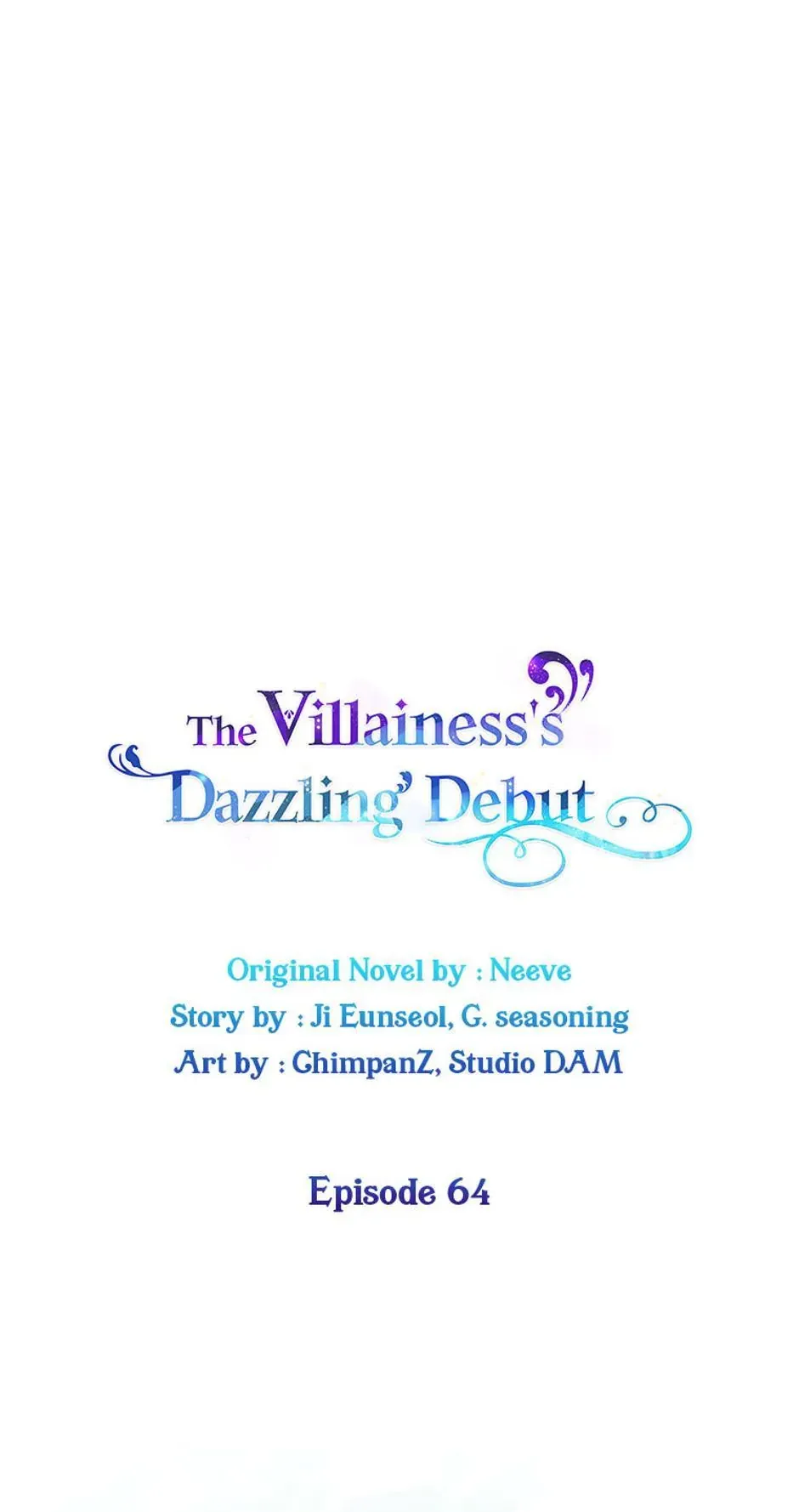 The Villainess Debuts Gorgeously Chapter 64 Online - página 1