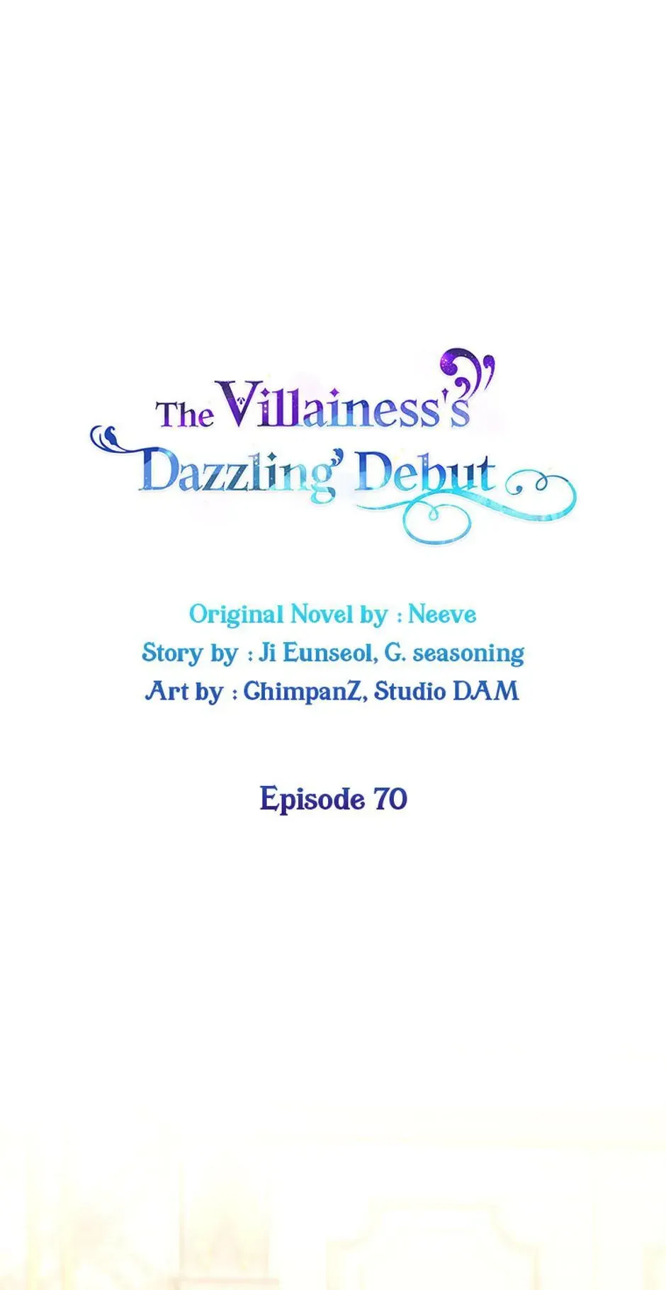 The Villainess Debuts Gorgeously Chapter 70 Online - página 1