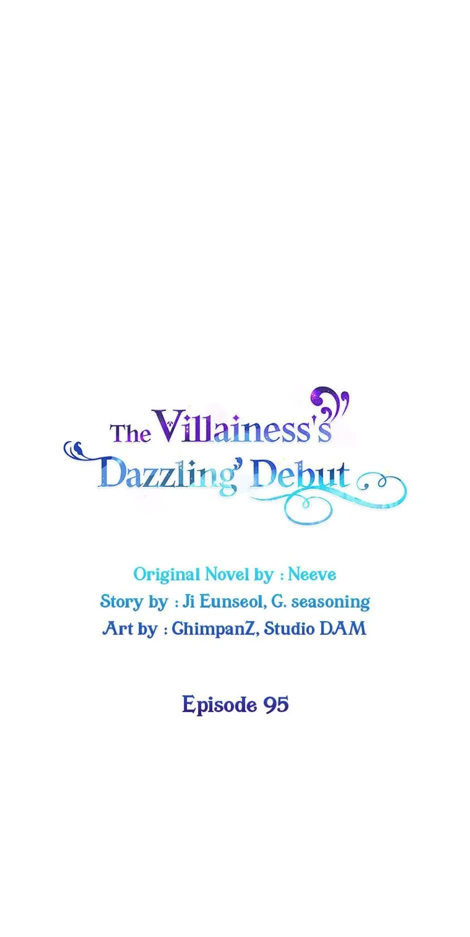 The Villainess Debuts Gorgeously Chapter 95 Online - página 1