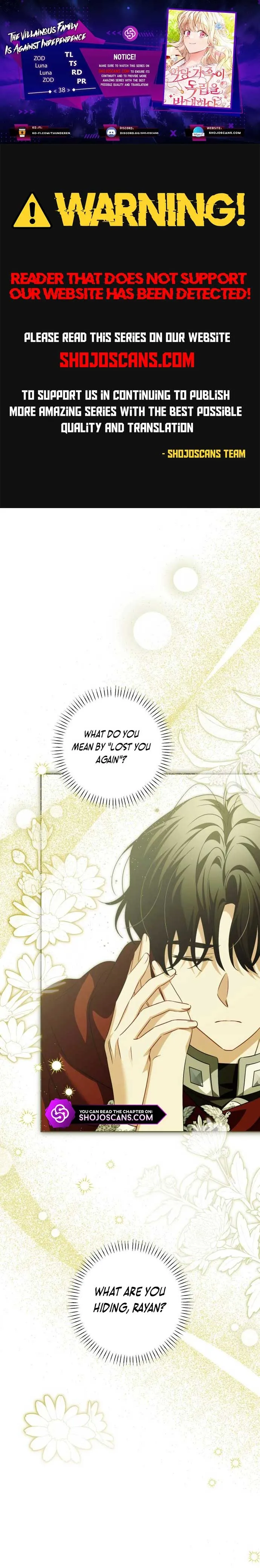 The Villainous Family Is Against Independence Chapter 41 Online - página 1