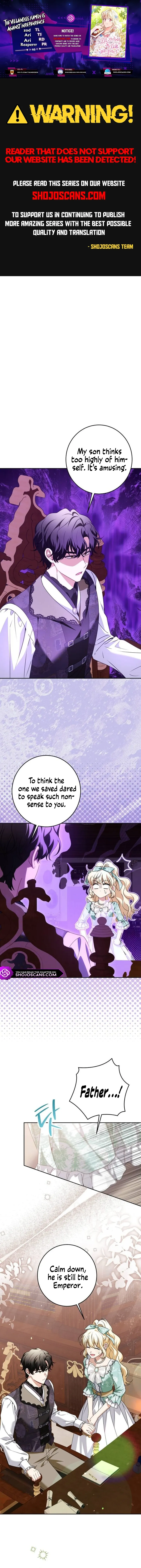 The Villainous Family Is Against Independence Chapter 46 Online - página 1