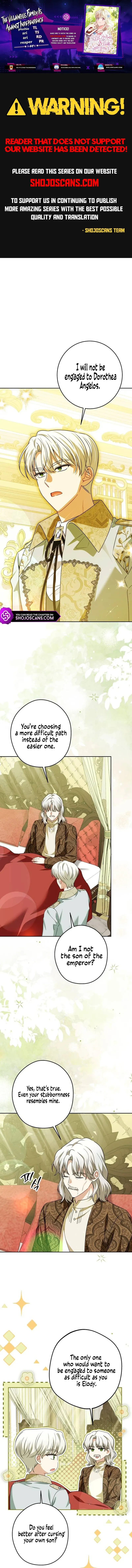 The Villainous Family Is Against Independence Chapter 49 Online - página 1
