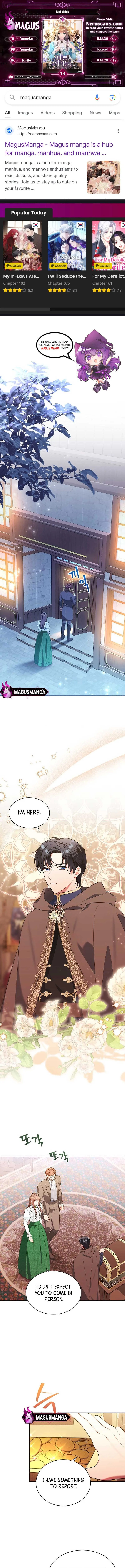 The Wicked Ladies in Waiting Chapter 13 Online - página 1