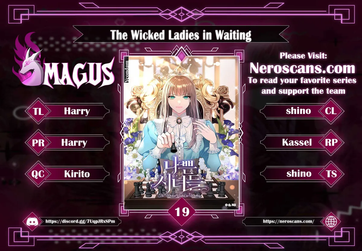 The Wicked Ladies in Waiting Chapter 19 Online - página 1