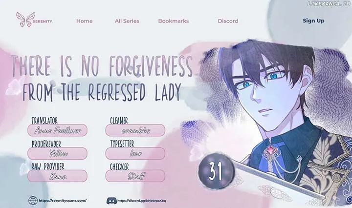 There is no forgiveness from the regressed lady Chapter 31 Online - página 1