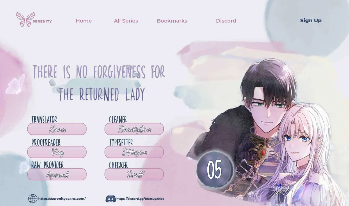 There is no forgiveness from the regressed lady Chapter 5 Online - página 1