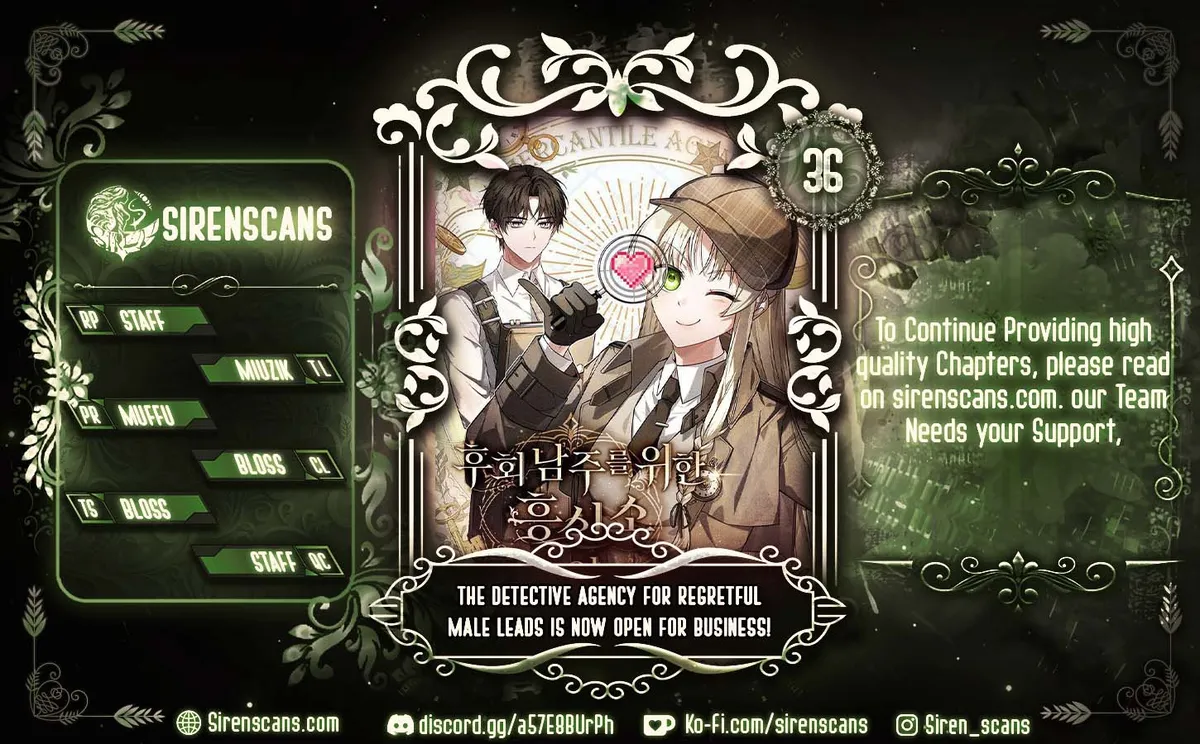 Thriving Agency for Regretful Male Leads in Full Operation! Chapter 36 Online - página 1