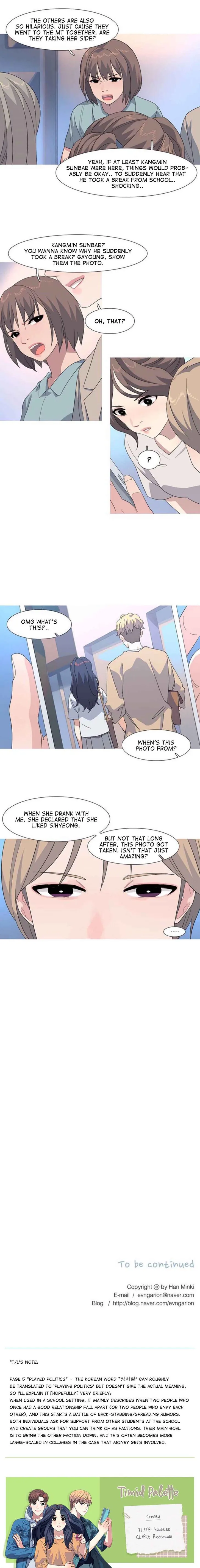 Timid Palette Chapter 55 Online - página 12