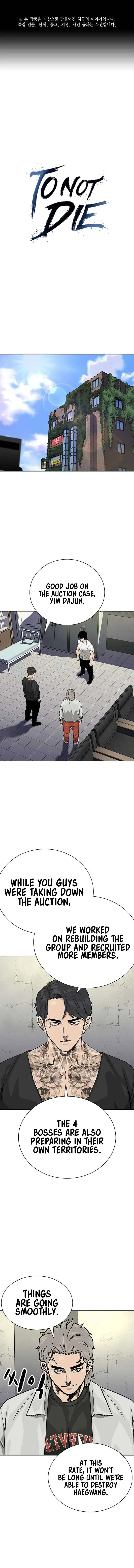 To Not Die Chapter 131 Online - página 1