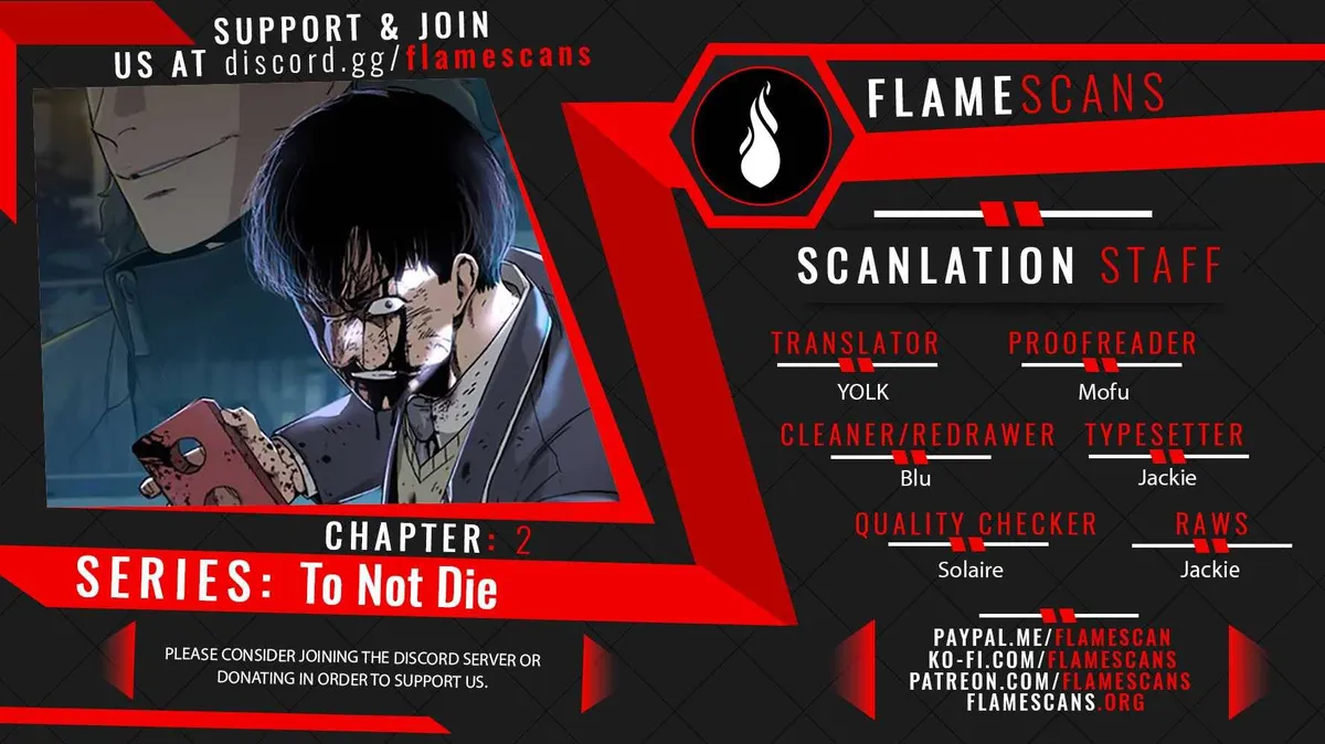 To Not Die Chapter 2 Online - página 1