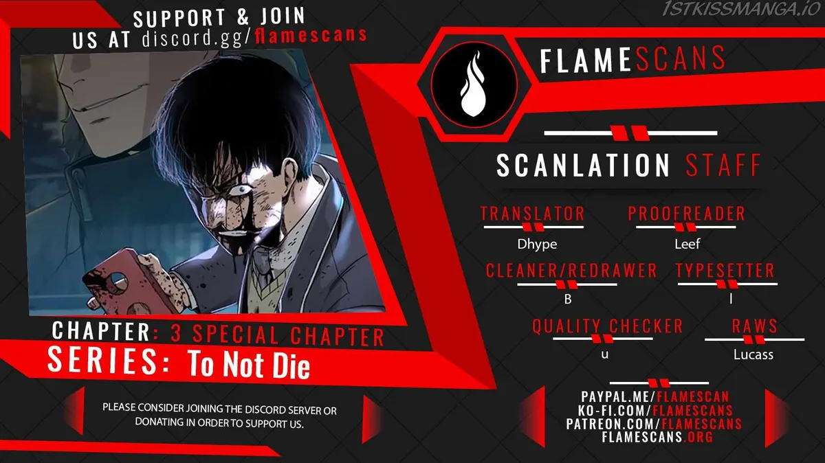 To Not Die Chapter 66.3 Online - página 1