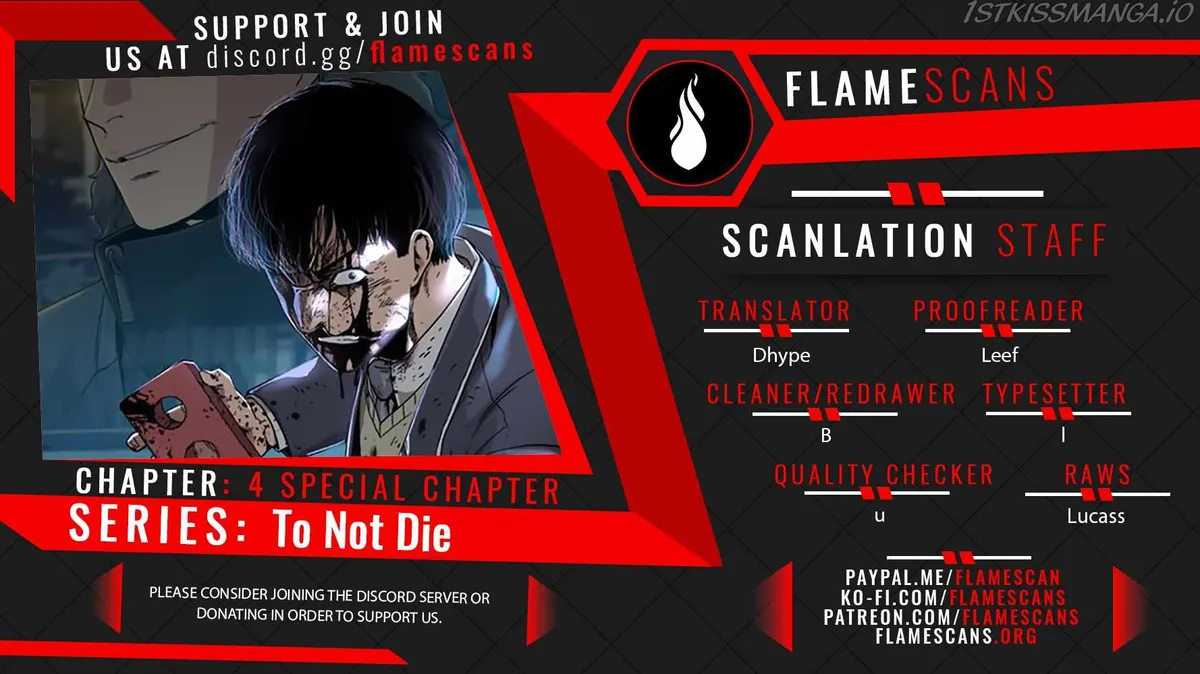 To Not Die Chapter 66.4 Online - página 1