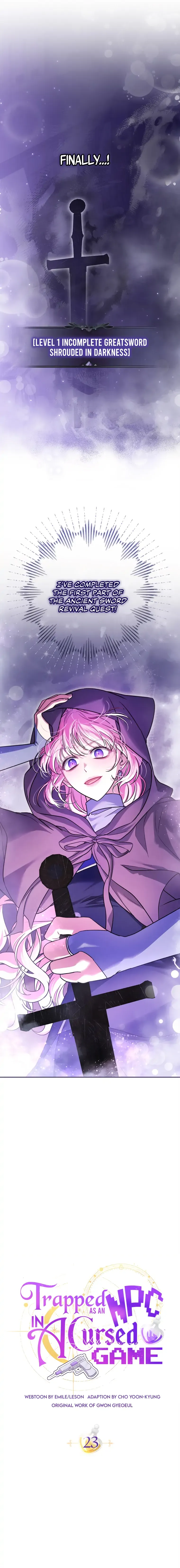 Trapped in a Cursed Game, but now with NPCs Chapter 23 Online - página 2