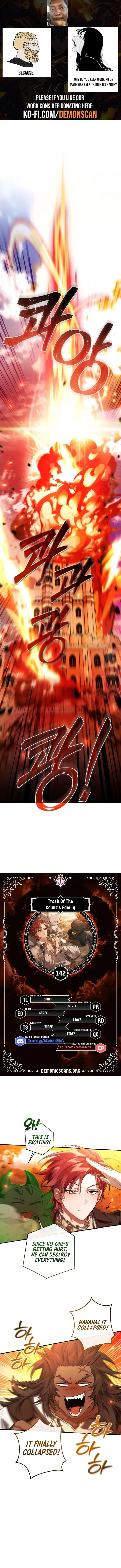 Trash of the Count’s Family Chapter 142 Online - página 1
