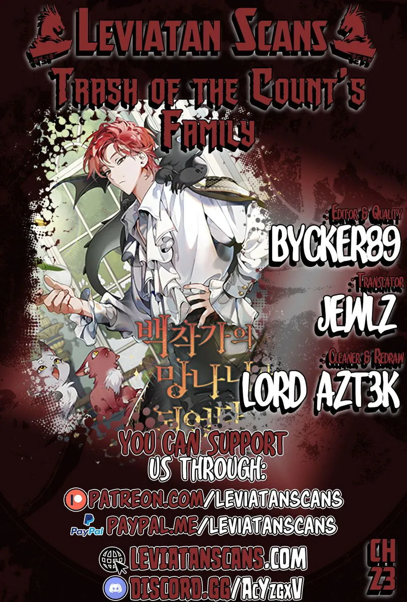 Trash of the Count’s Family Chapter 23 Online - página 1