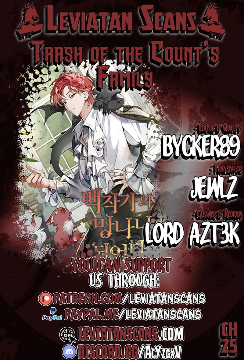 Trash of the Count’s Family Chapter 25 Online - página 1