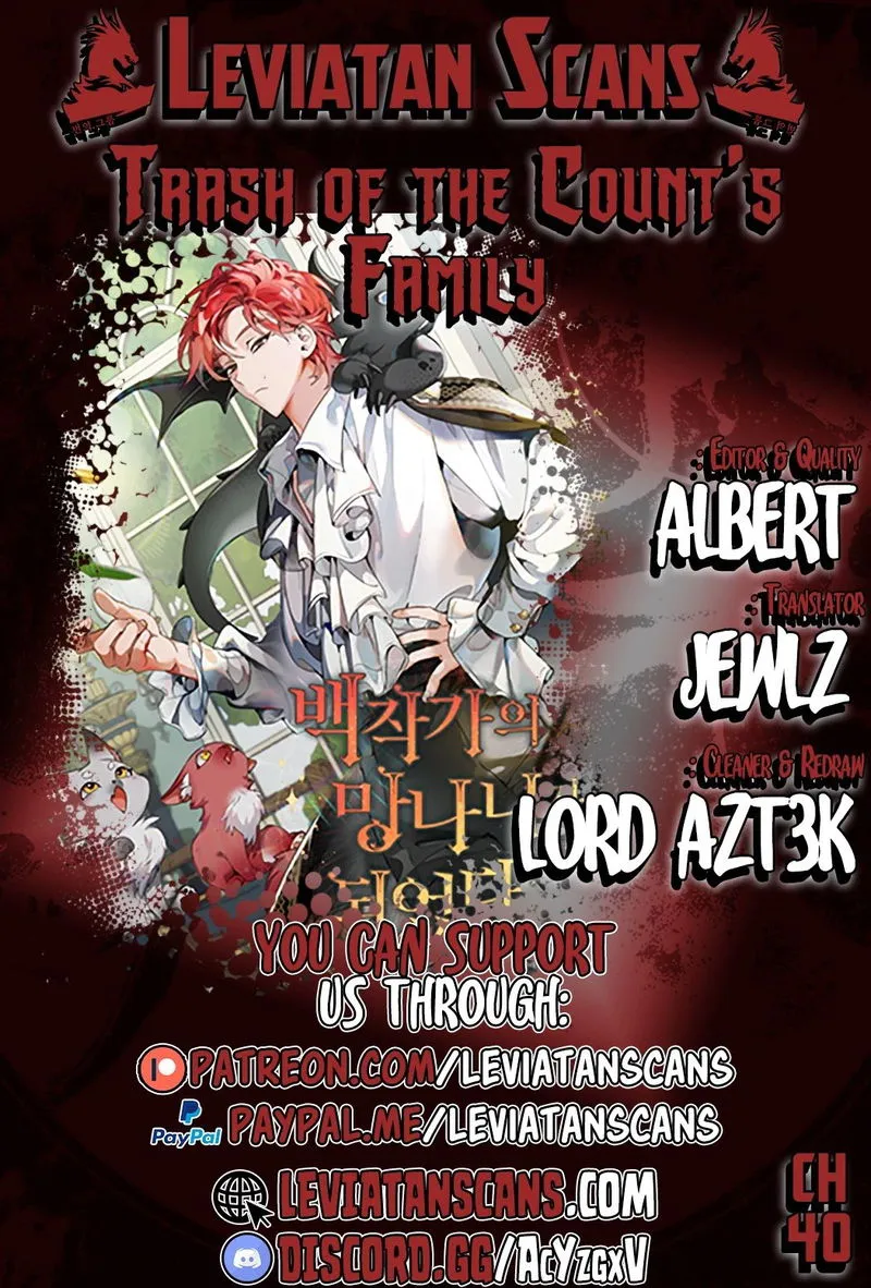 Trash of the Count’s Family Chapter 40 Online - página 1