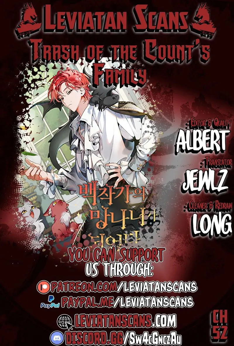 Trash of the Count’s Family Chapter 52 Online - página 1