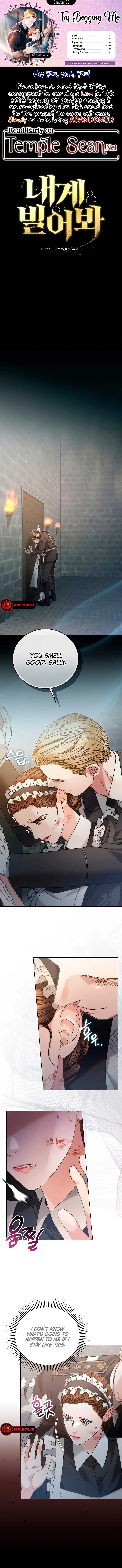 Try Begging Me Chapter 3 Online - página 1