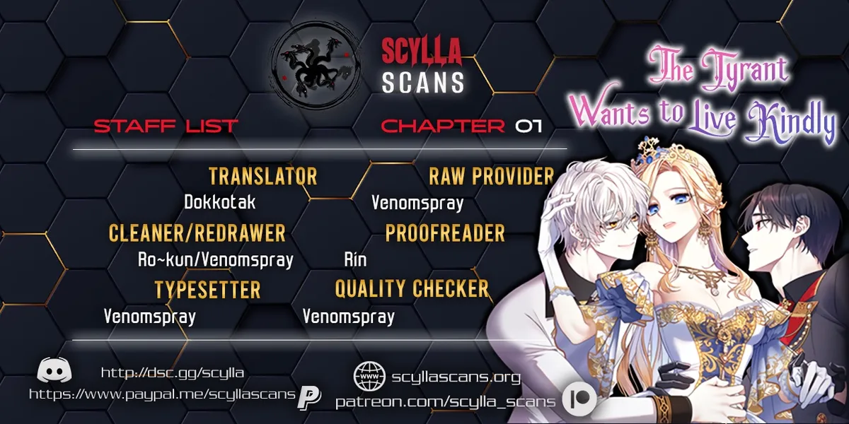 Tyrant wants a better life Chapter 1 Online - página 1