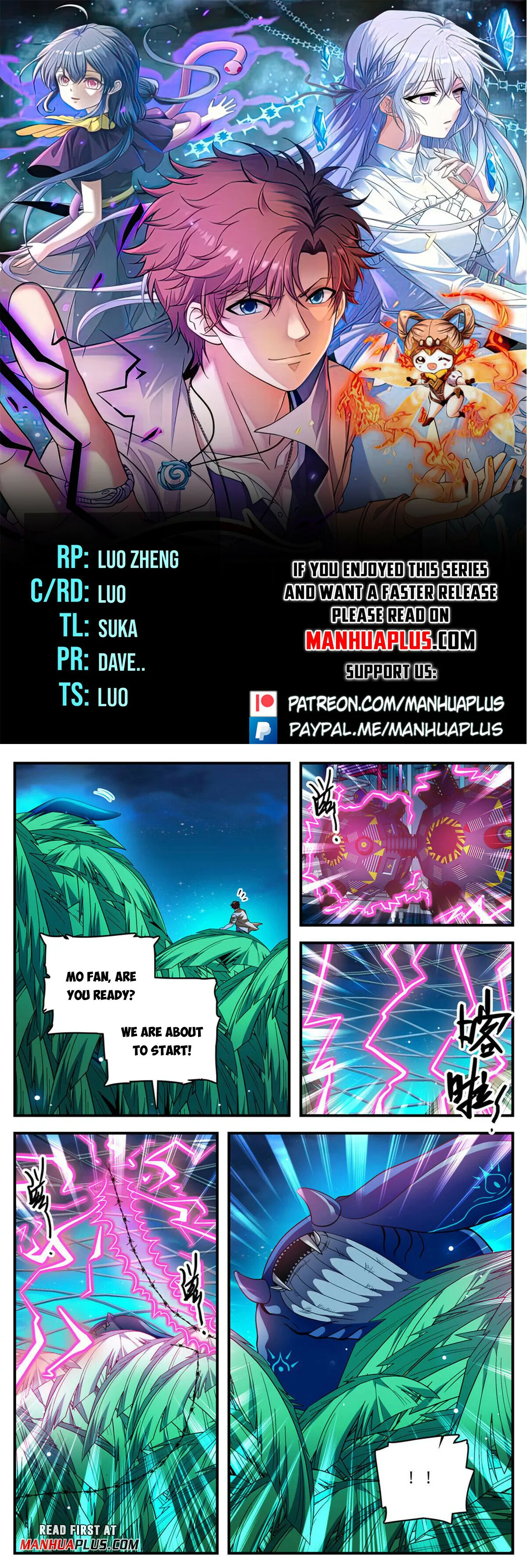 Versatile Mage Chapter 1015 Online - página 1