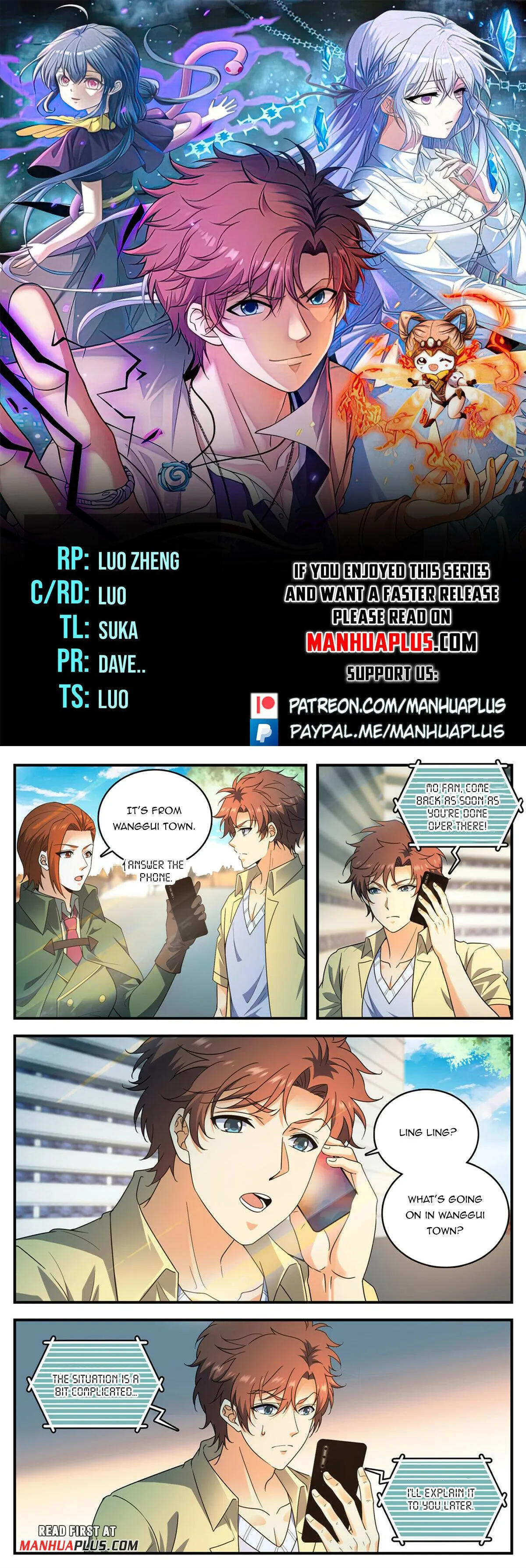 Versatile Mage Chapter 1023 Online - página 1