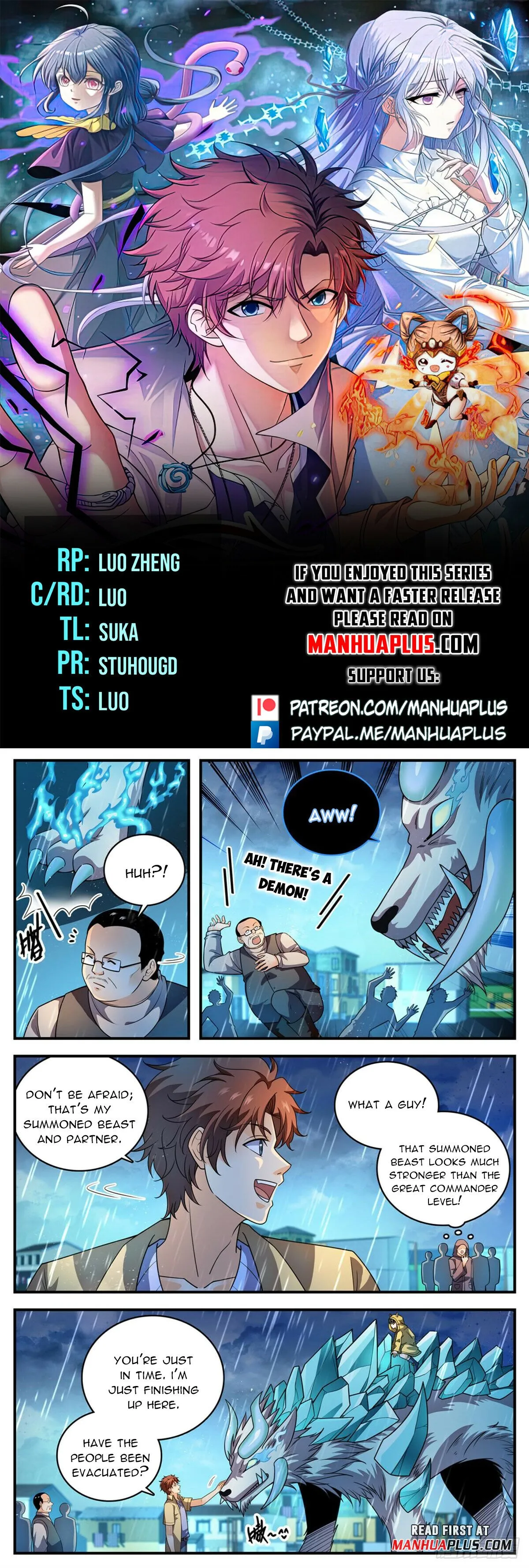 Versatile Mage Chapter 1033 Online - página 1