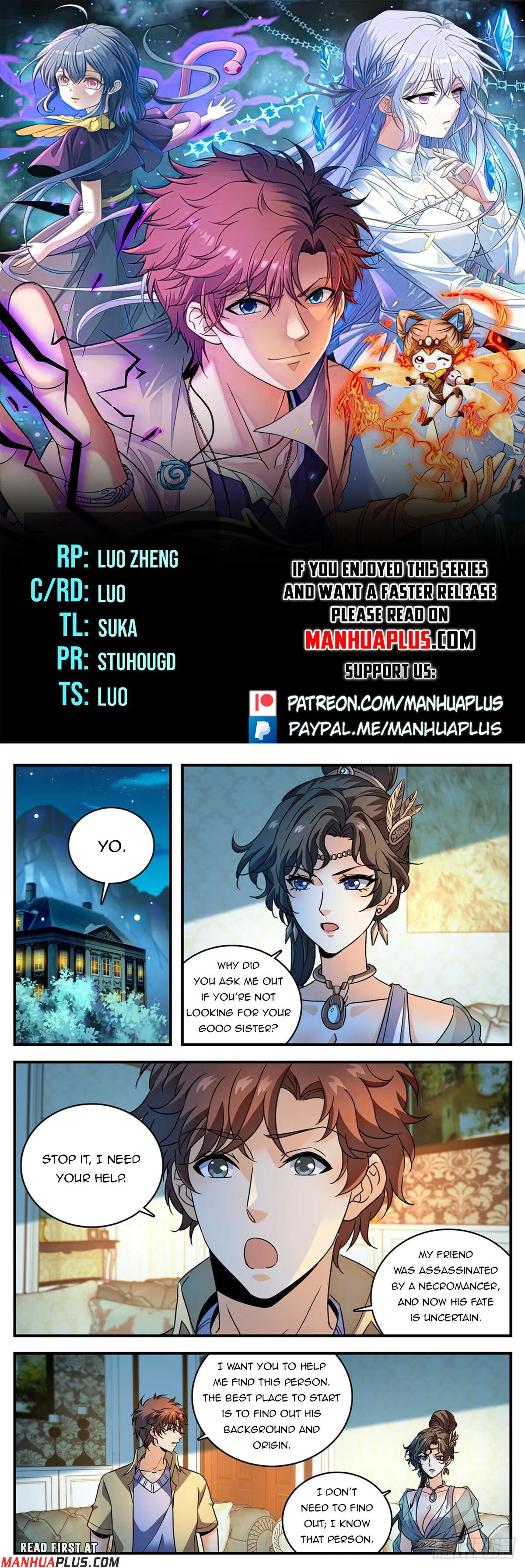 Versatile Mage Chapter 1050 Online - página 1