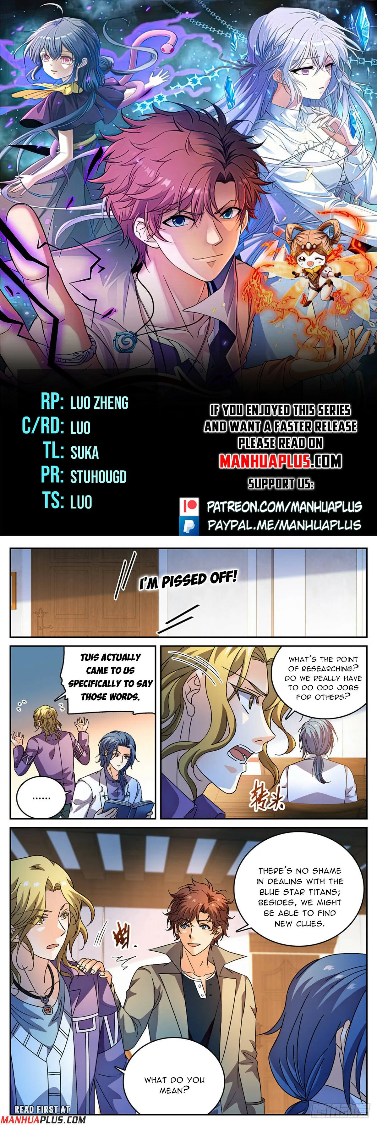 Versatile Mage Chapter 1130 Online - página 1