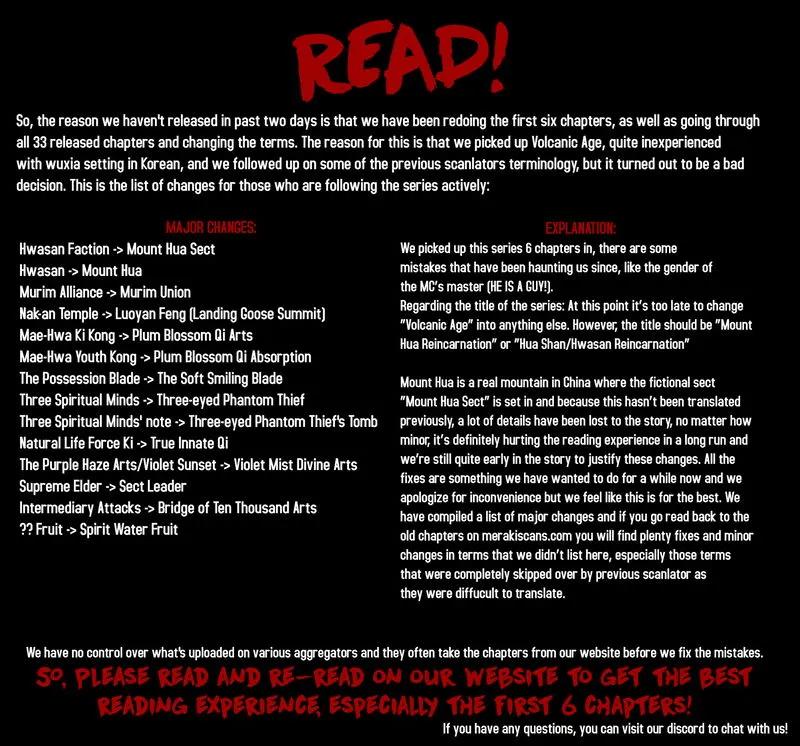 Volcanic Age Chapter 34 Online - página 2