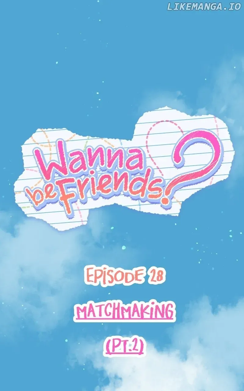 Wanna be Friends? Chapter 28 Online - página 1