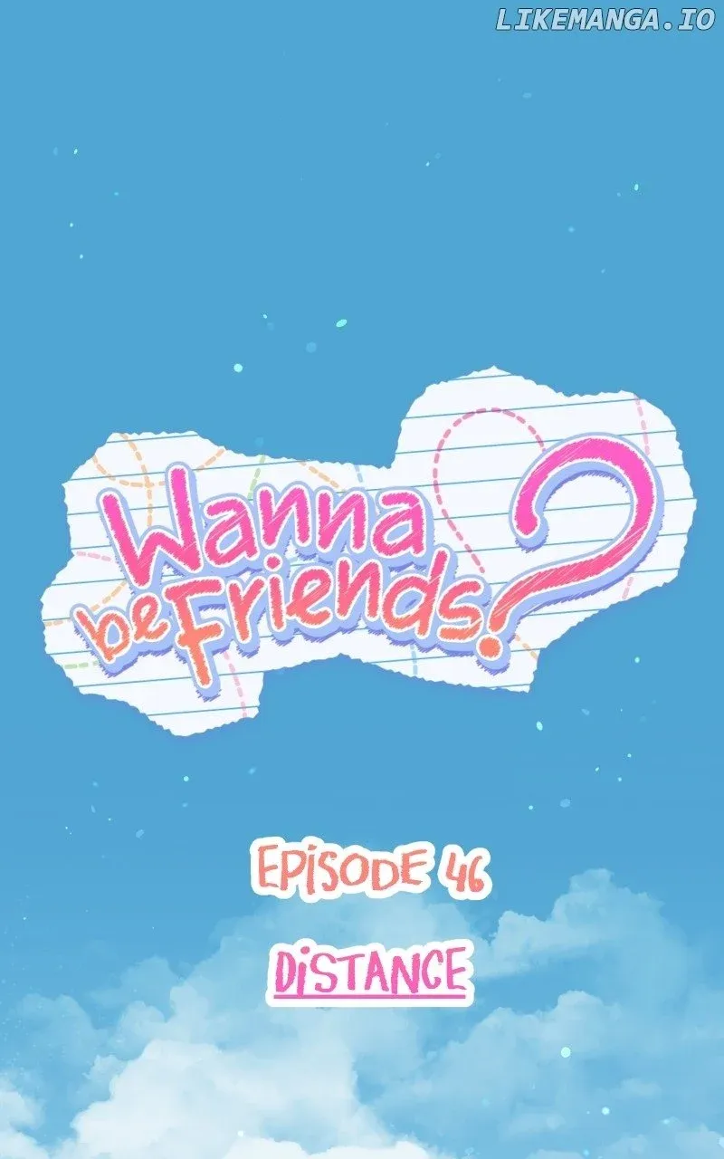 Wanna be Friends? Chapter 46 Online - página 1