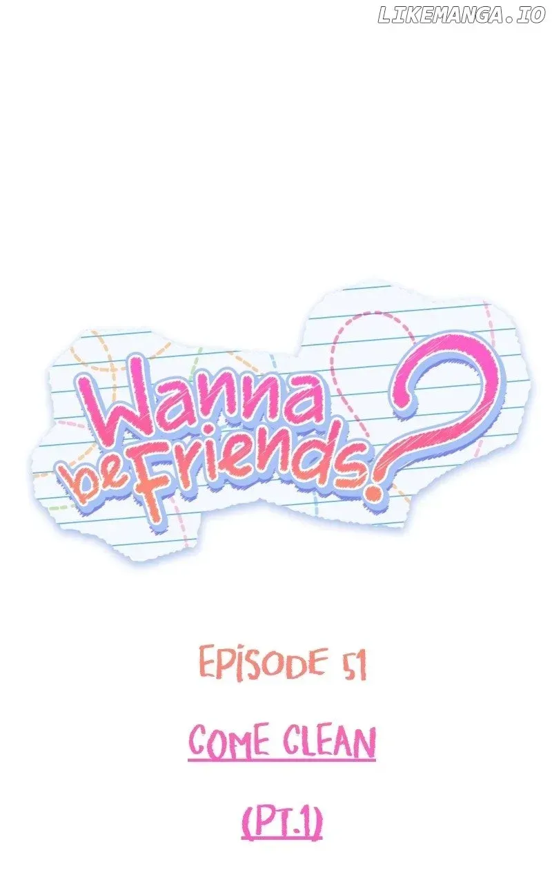 Wanna be Friends? Chapter 51 Online - página 1