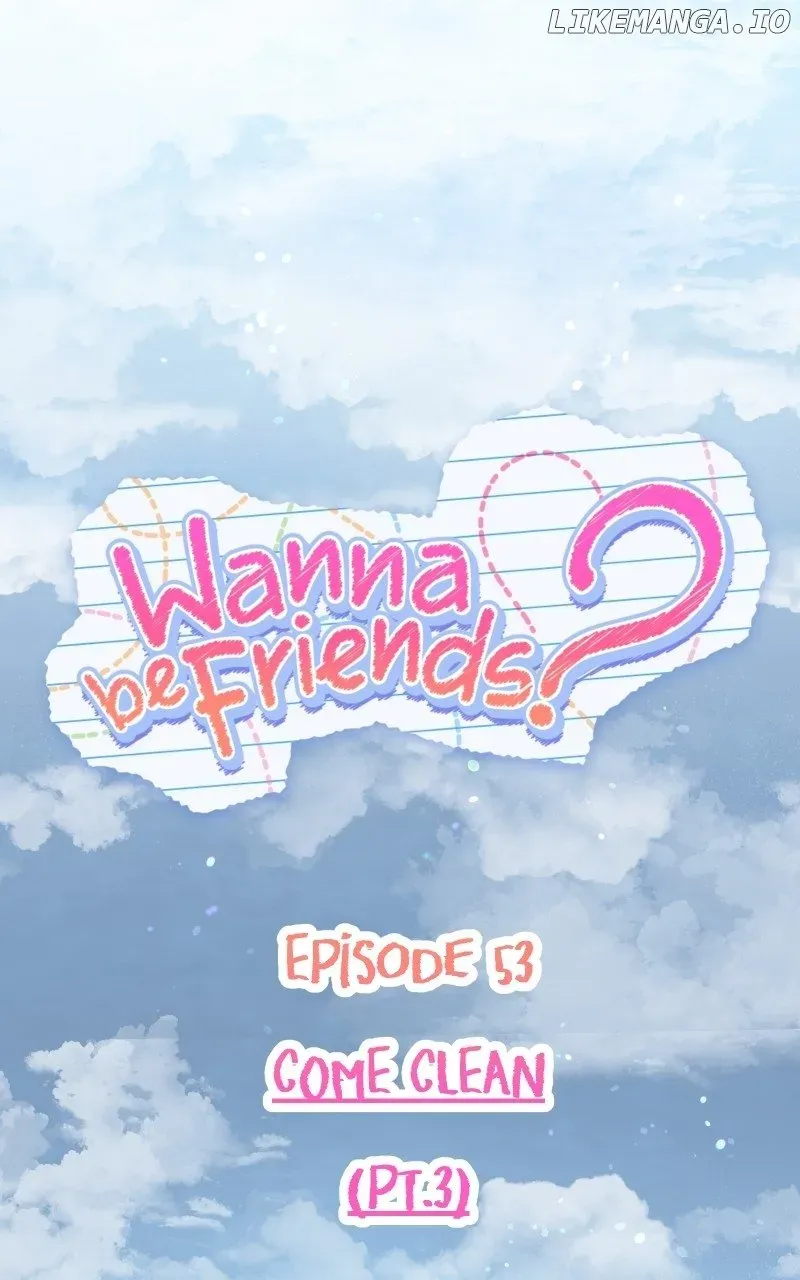 Wanna be Friends? Chapter 53 Online - página 1