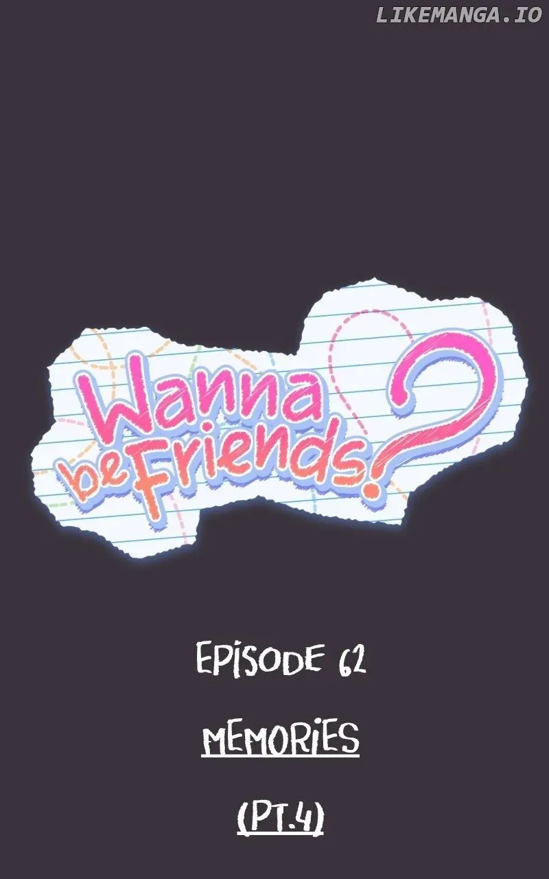 Wanna be Friends? Chapter 62 Online - página 1