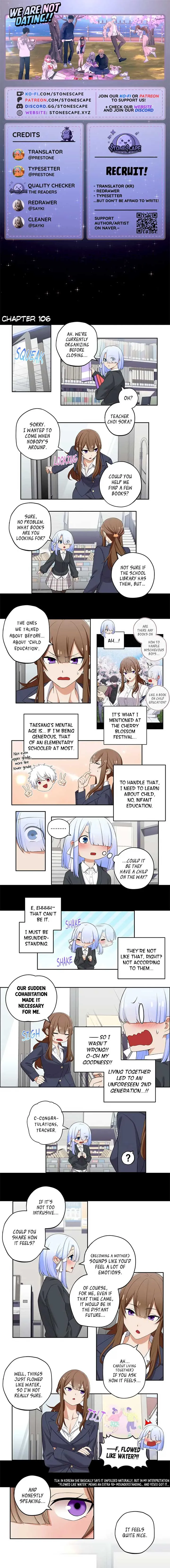 We Are Not Dating! Chapter 106 Online - página 2